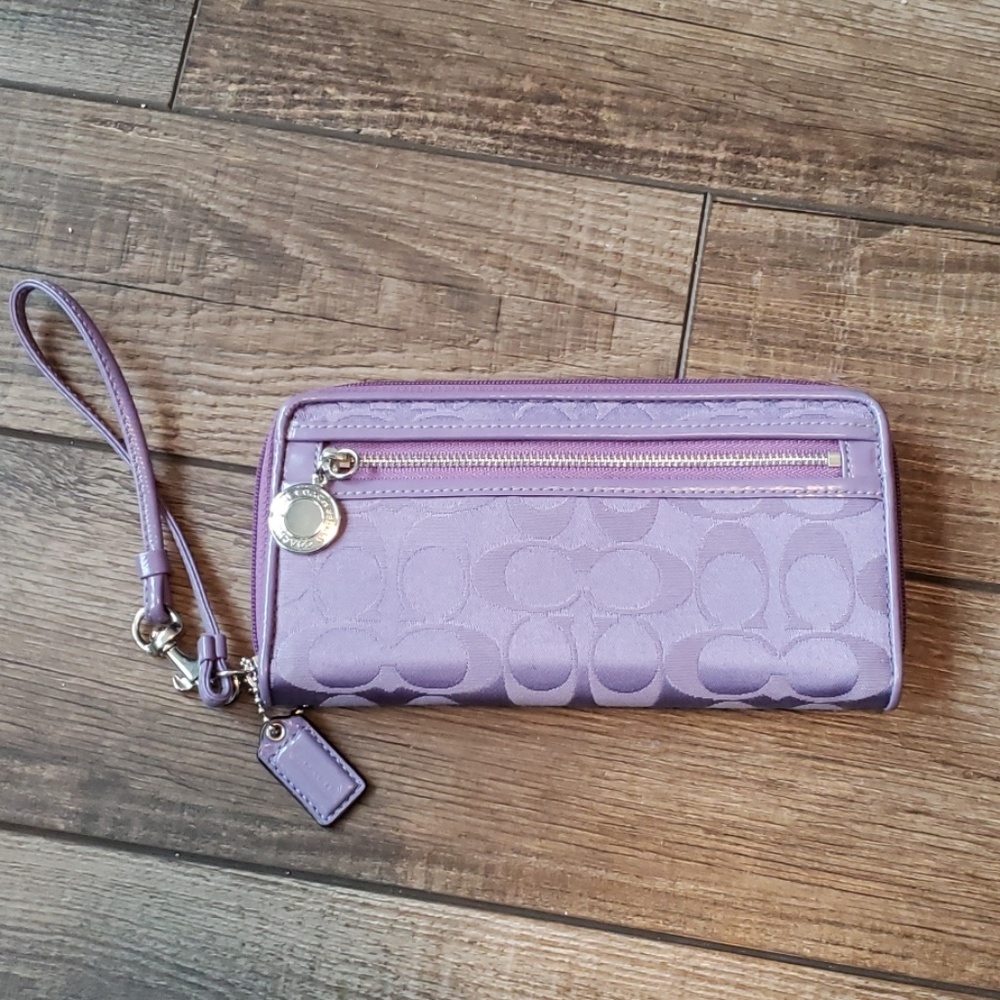 Coach wallet wristlet
